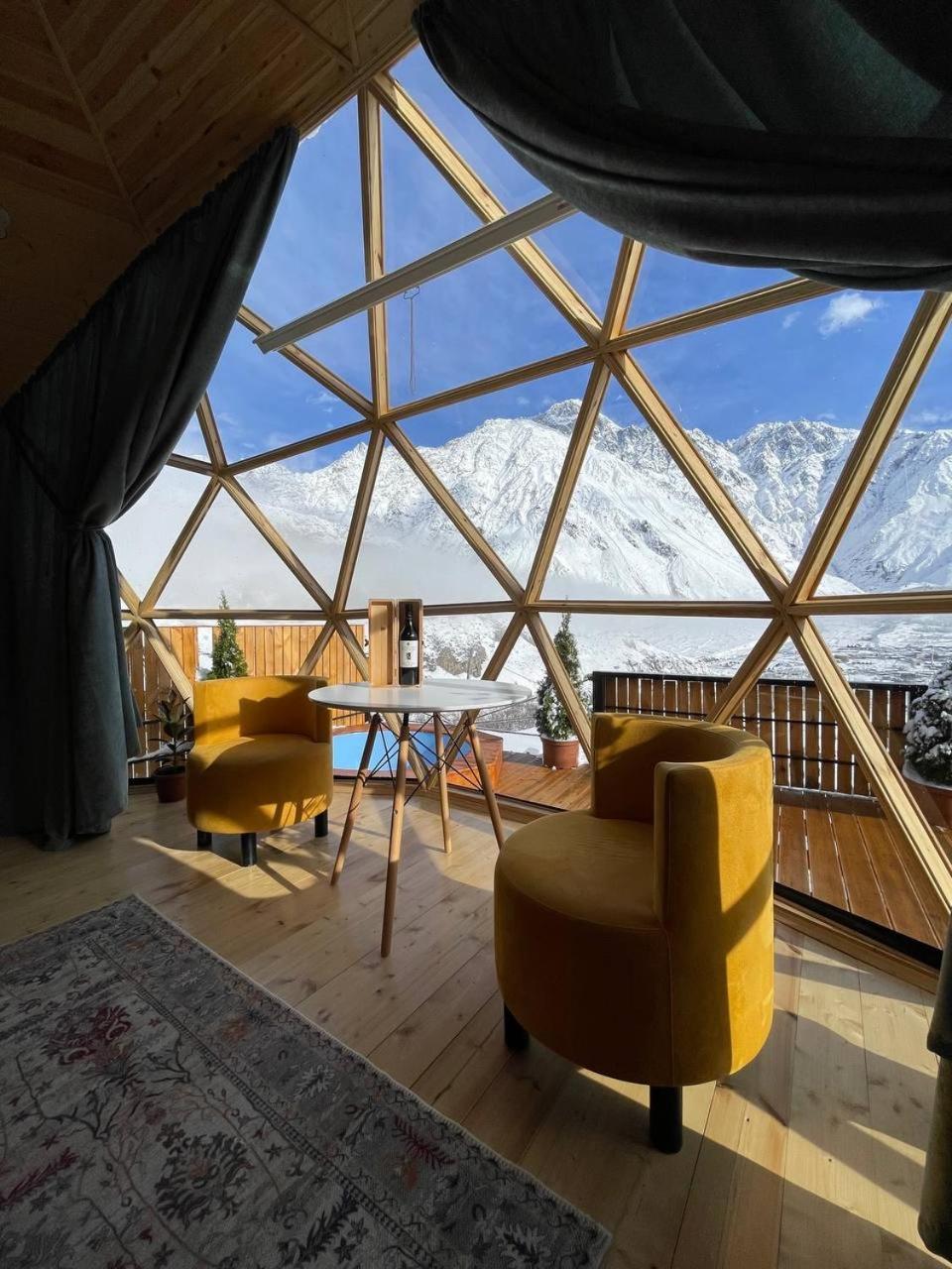 Вилла Gabua Glamping Казбеги Экстерьер фото