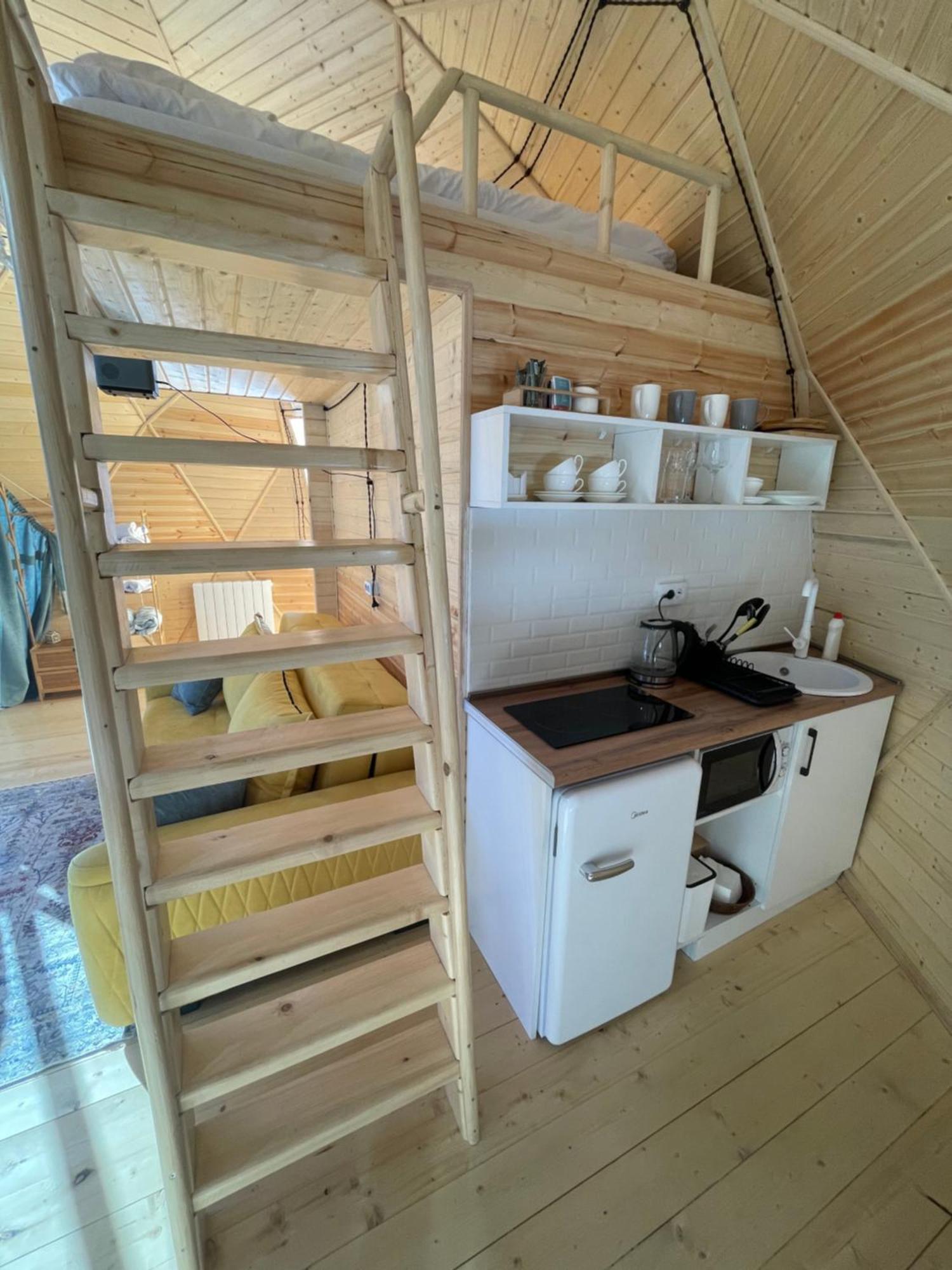 Вилла Gabua Glamping Казбеги Экстерьер фото