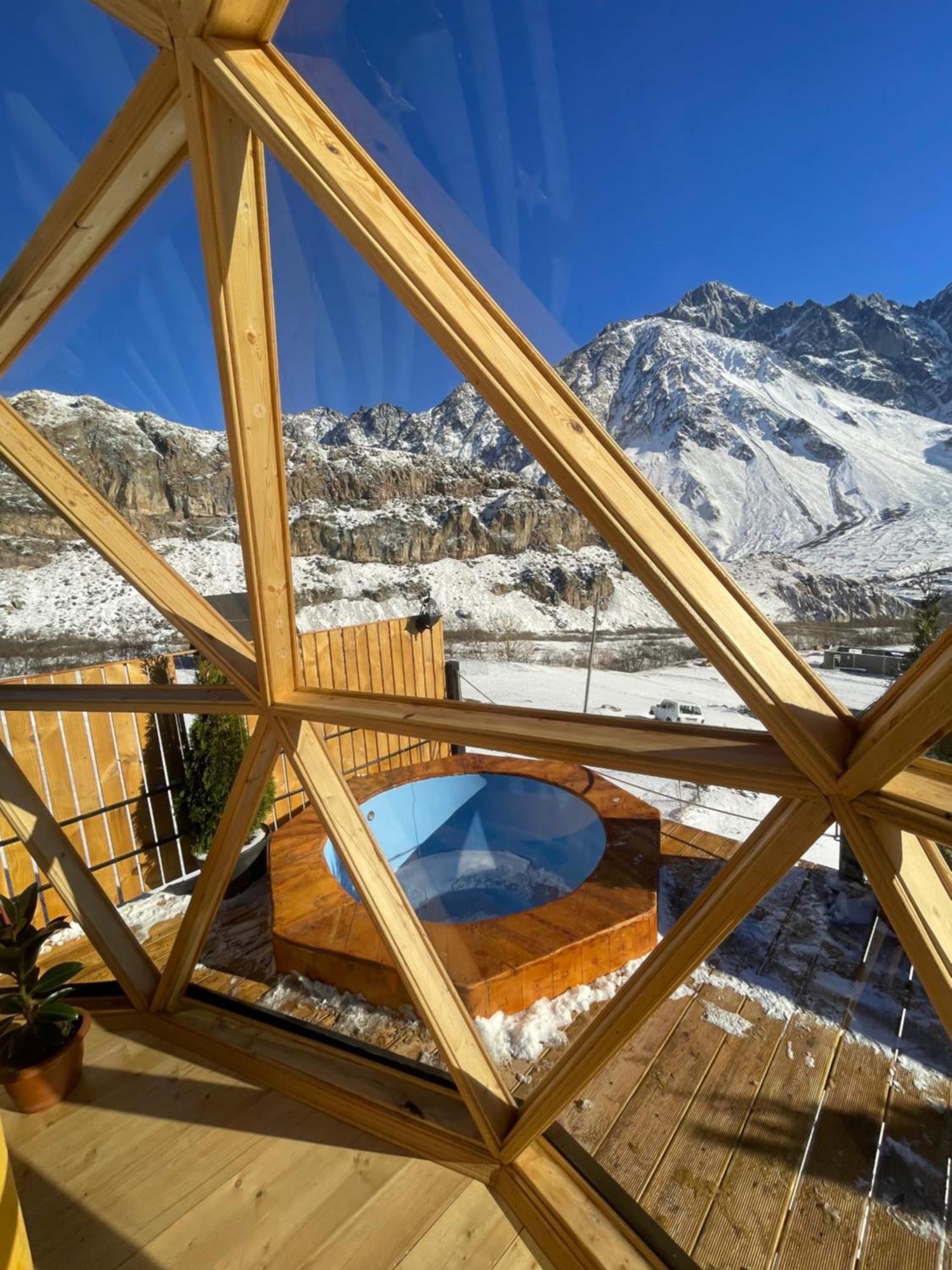 Вилла Gabua Glamping Казбеги Экстерьер фото