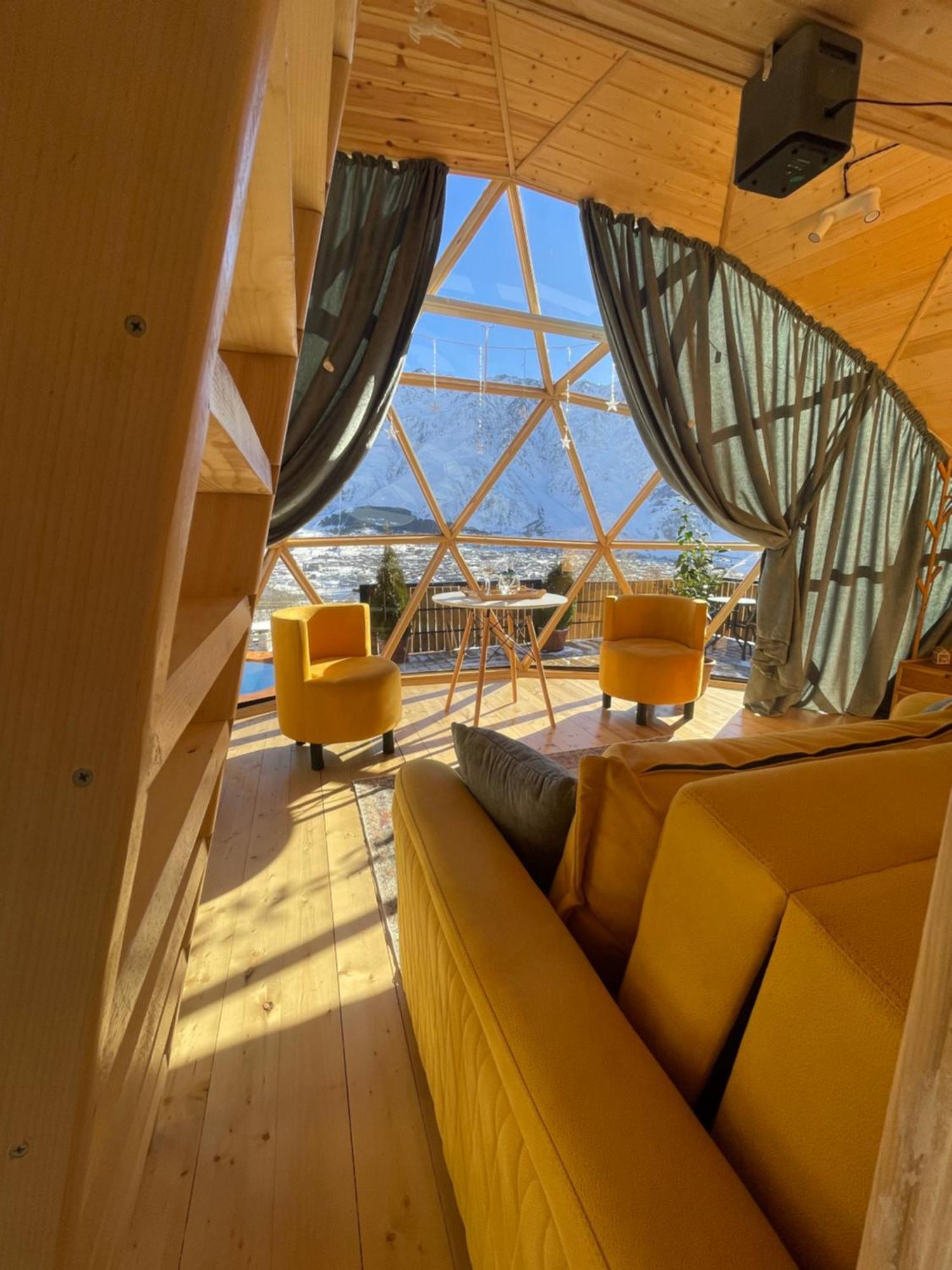 Вилла Gabua Glamping Казбеги Экстерьер фото