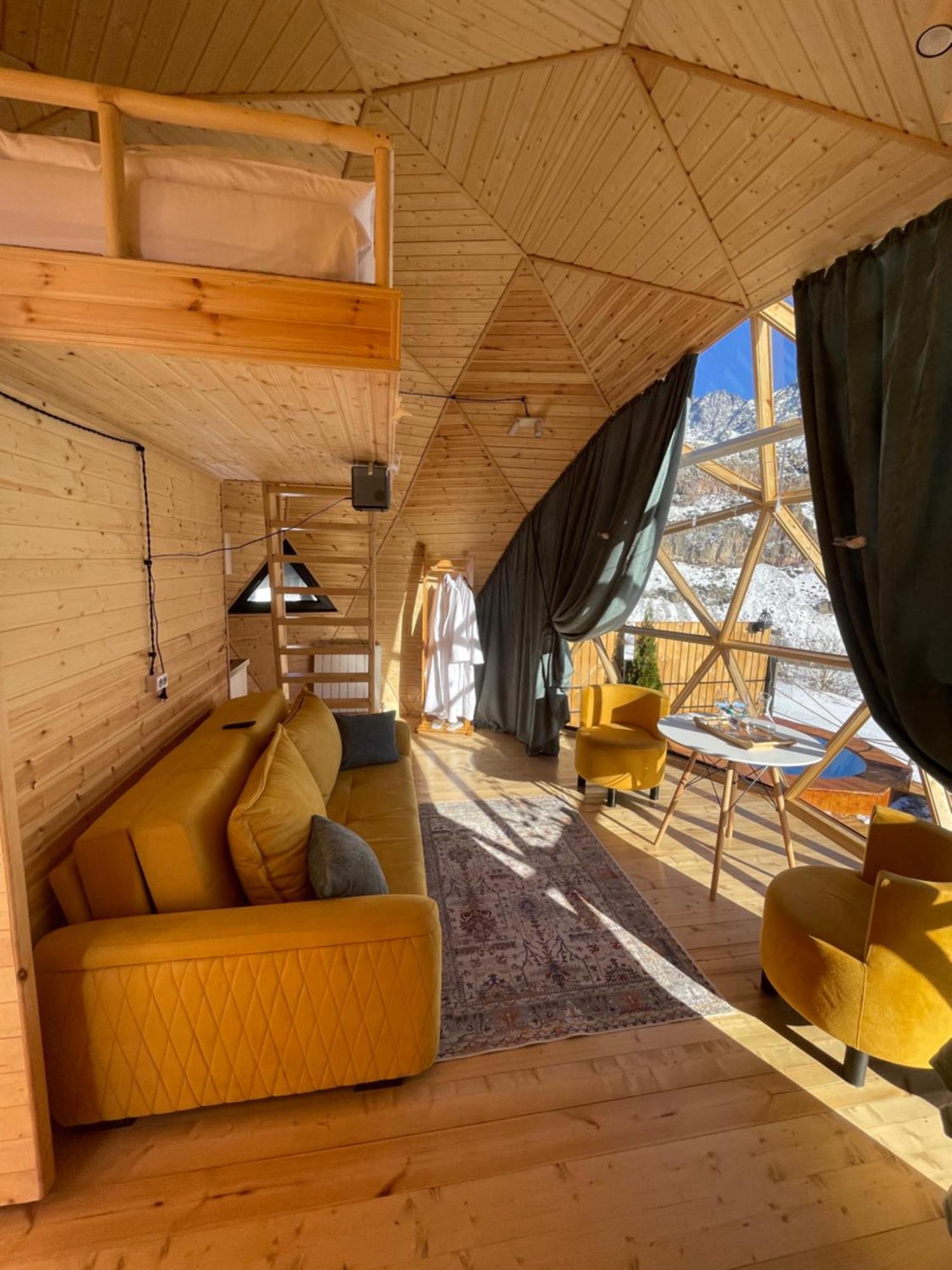 Вилла Gabua Glamping Казбеги Экстерьер фото