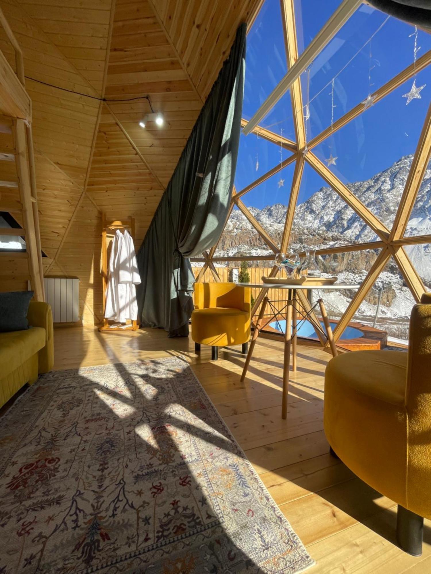 Вилла Gabua Glamping Казбеги Экстерьер фото