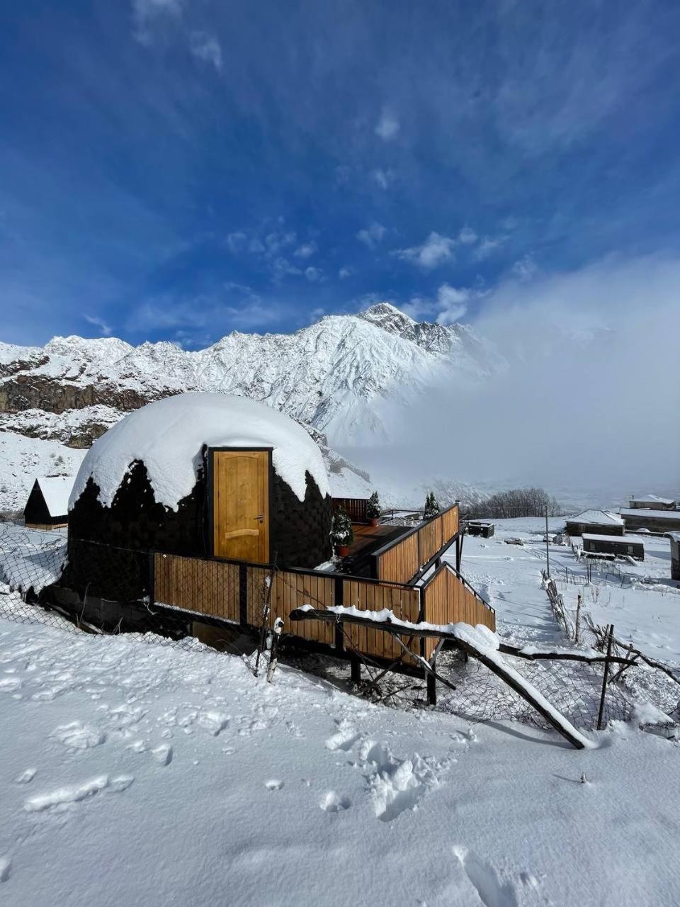 Вилла Gabua Glamping Казбеги Экстерьер фото