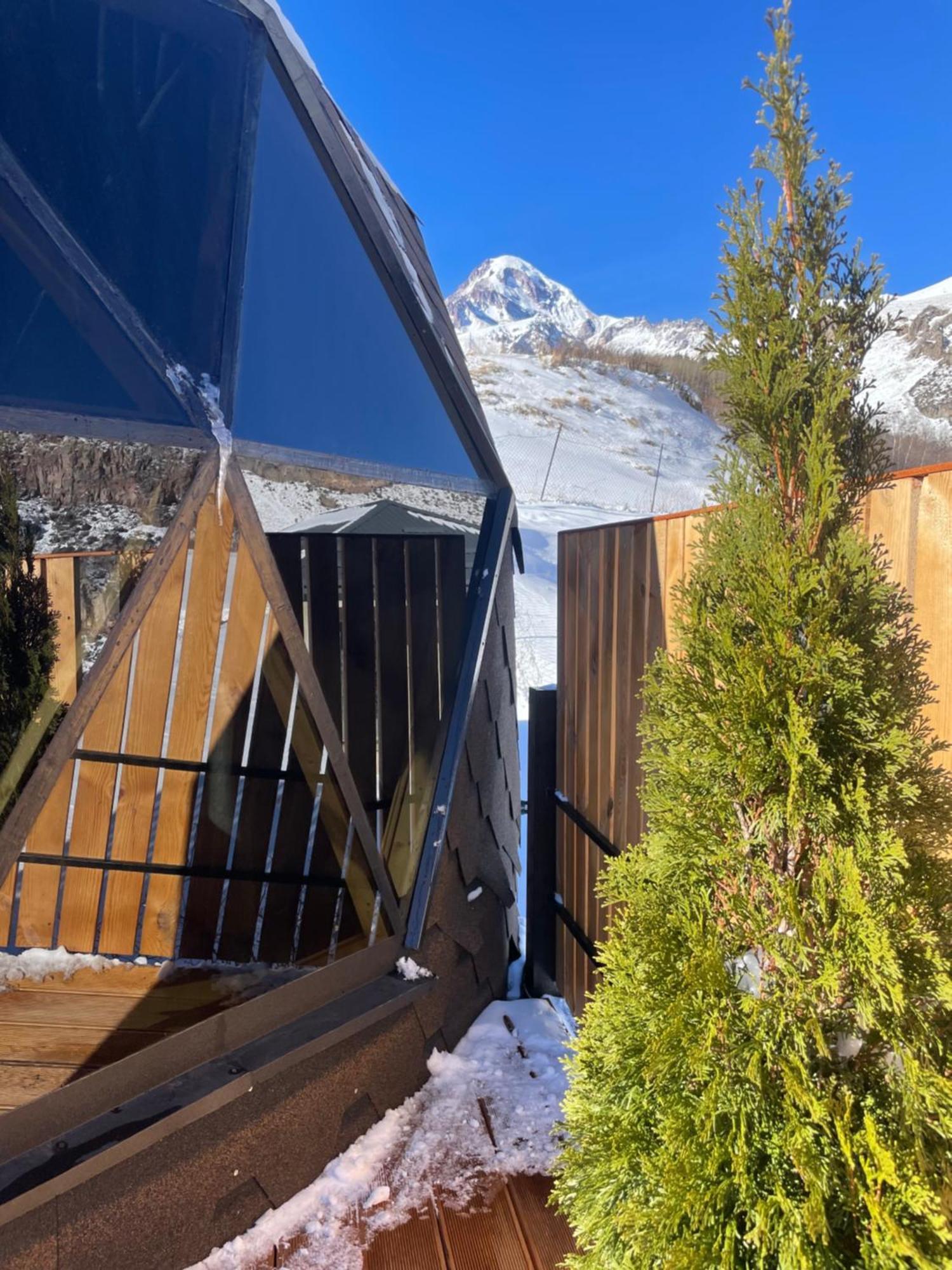 Вилла Gabua Glamping Казбеги Экстерьер фото